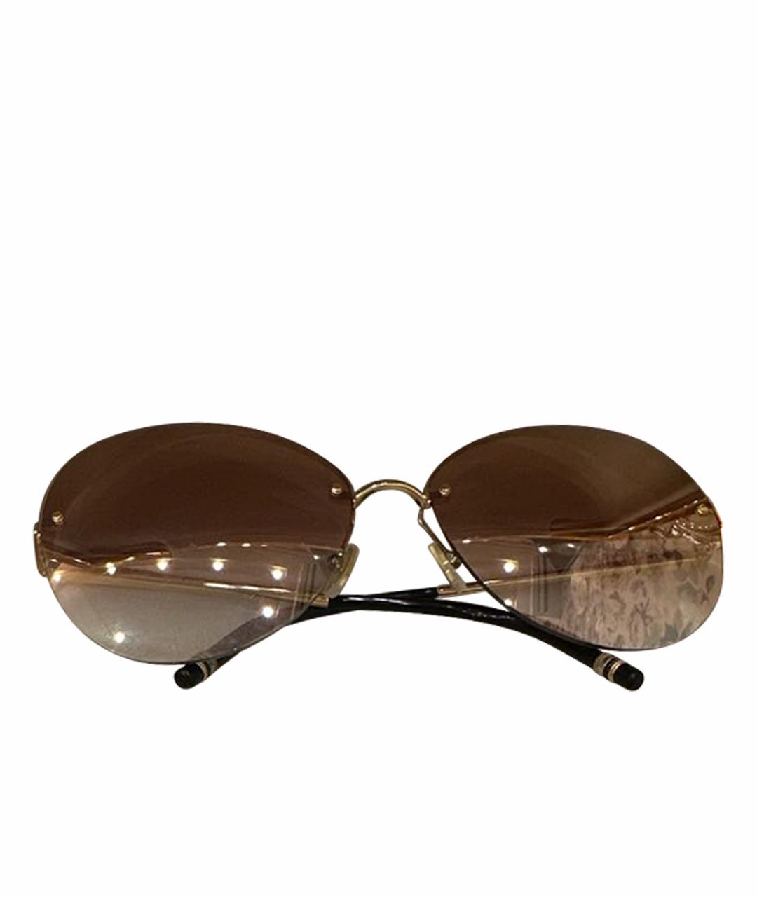 BOUCHERON Мульти металлические солнцезащитные очки, фото 5