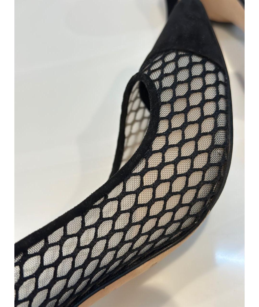 SERGIO ROSSI Черные кожаные туфли, фото 8