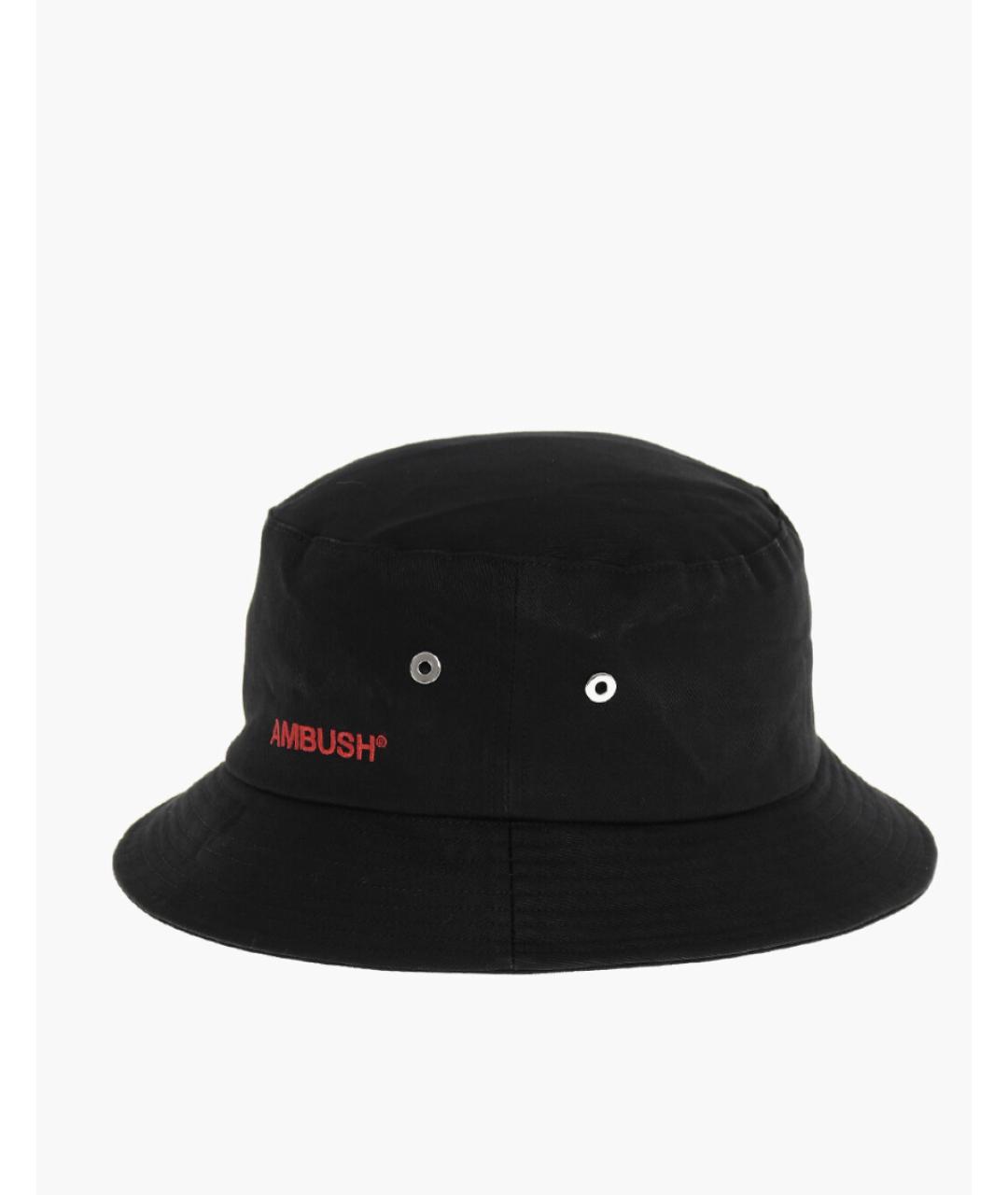 AMBUSH Черная хлопковая шляпа, фото 4