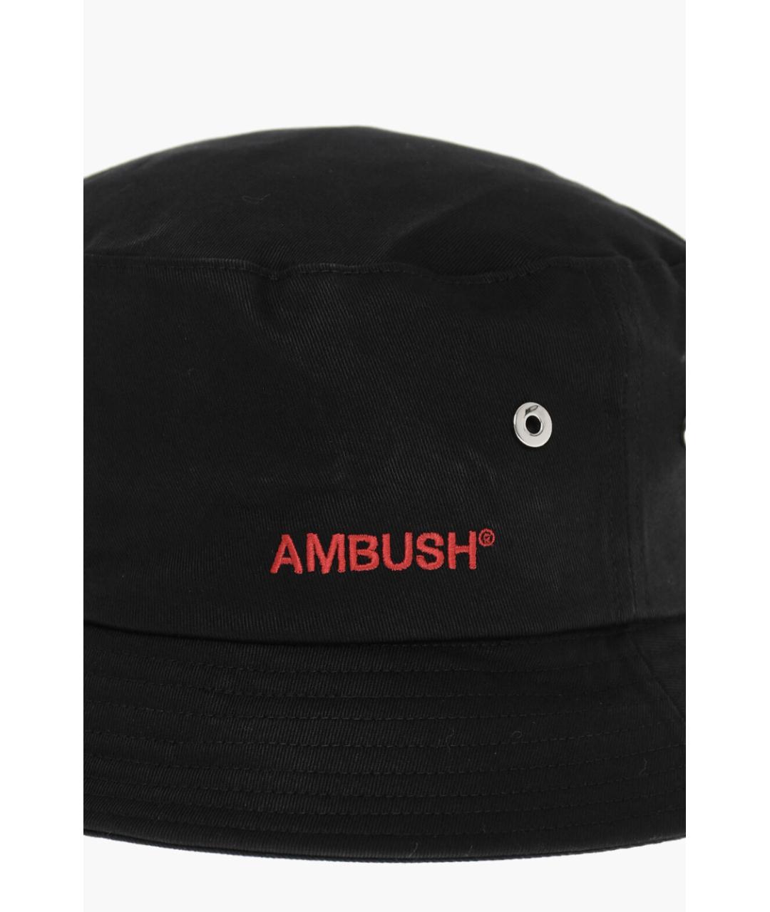 AMBUSH Черная хлопковая шляпа, фото 3