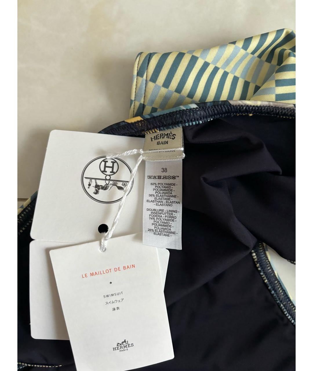 HERMES Мульти полиамидовый купальник, фото 7