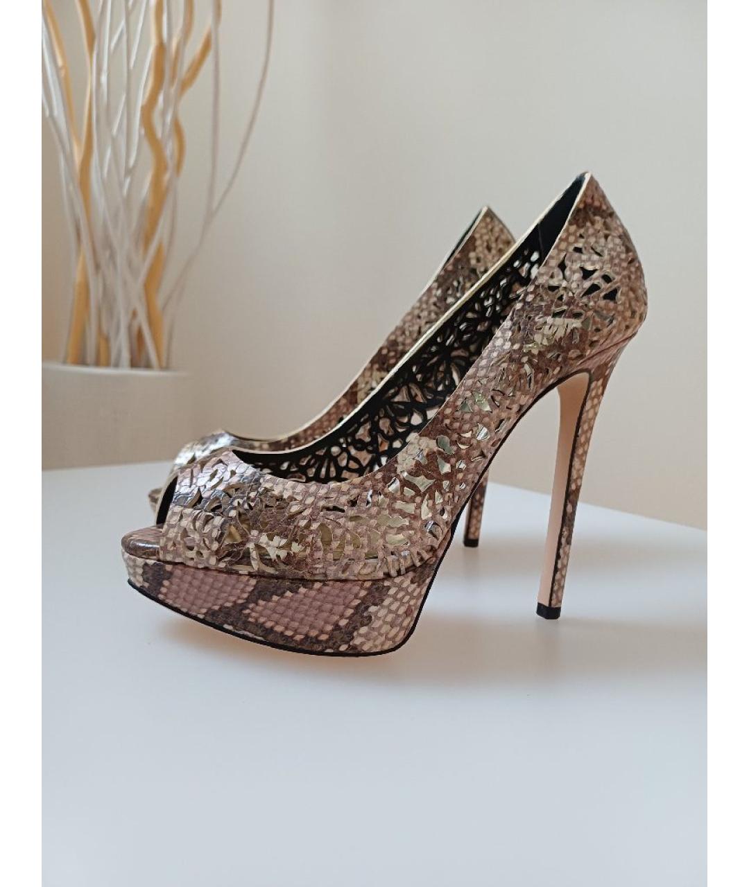 EMILIO PUCCI Мульти кожаные туфли, фото 2