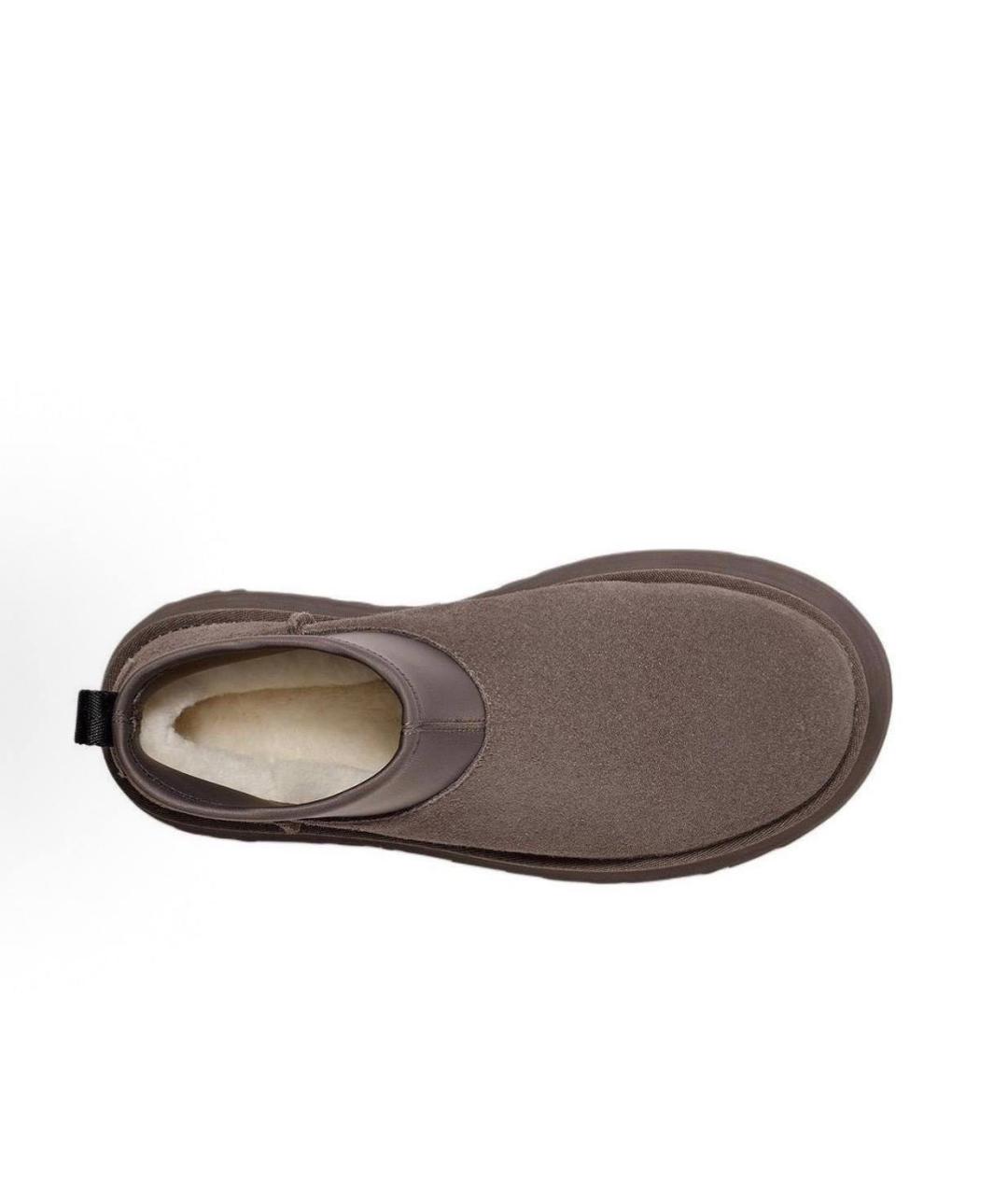 UGG AUSTRALIA Хаки замшевые полусапоги, фото 3