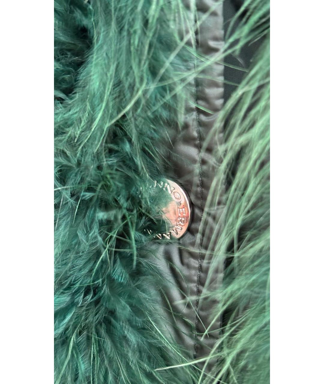 ERMANNO FIRENZE Зеленый жилет из экзотической кожи, фото 3