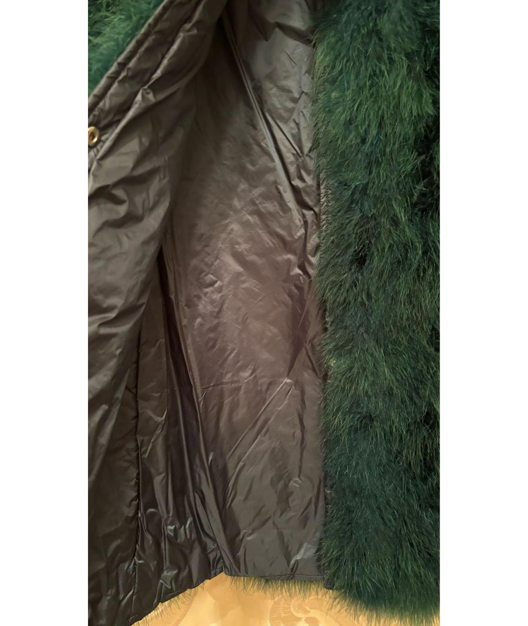 ERMANNO FIRENZE Зеленый жилет из экзотической кожи, фото 8