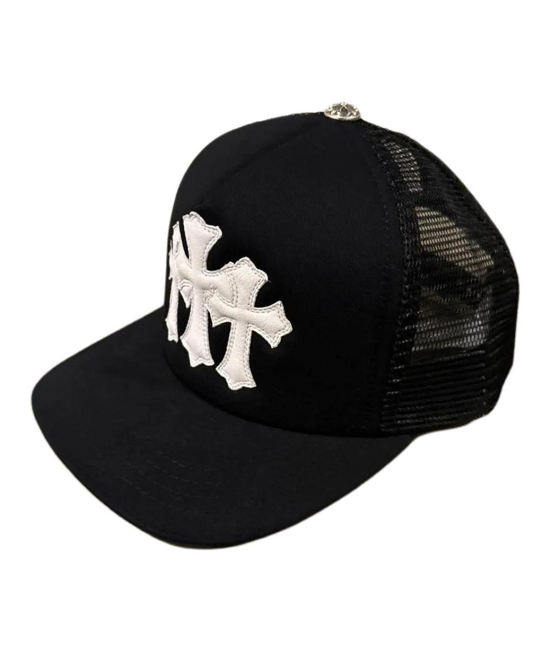 CHROME HEARTS Черная кепка/бейсболка, фото 1