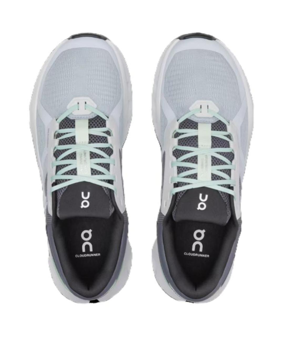 ON Серые текстильные низкие кроссовки / кеды, фото 3