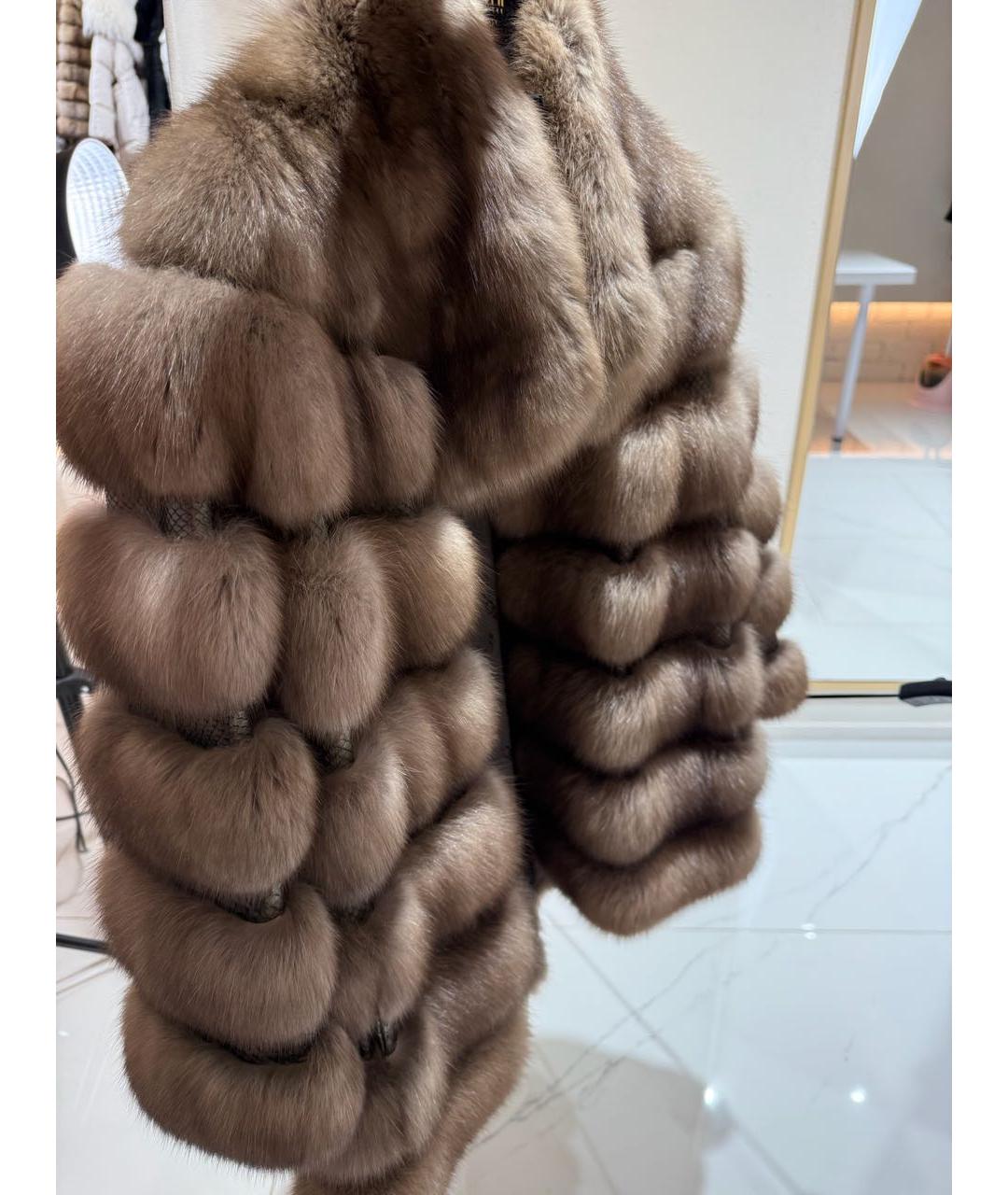 BRASCHI Мульти меховая шуба, фото 3