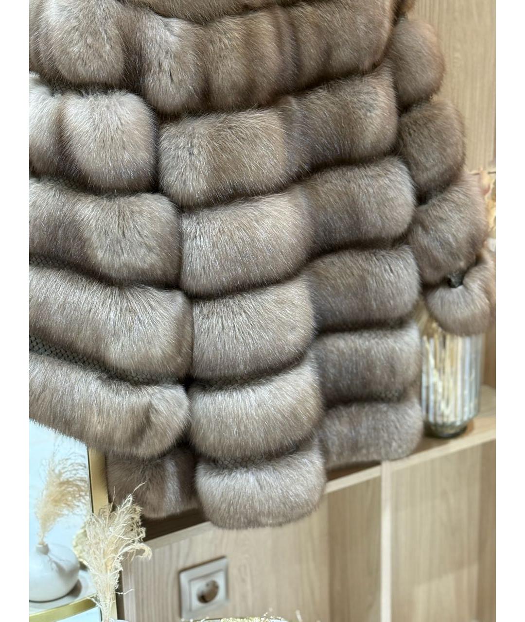 BRASCHI Мульти меховая шуба, фото 4