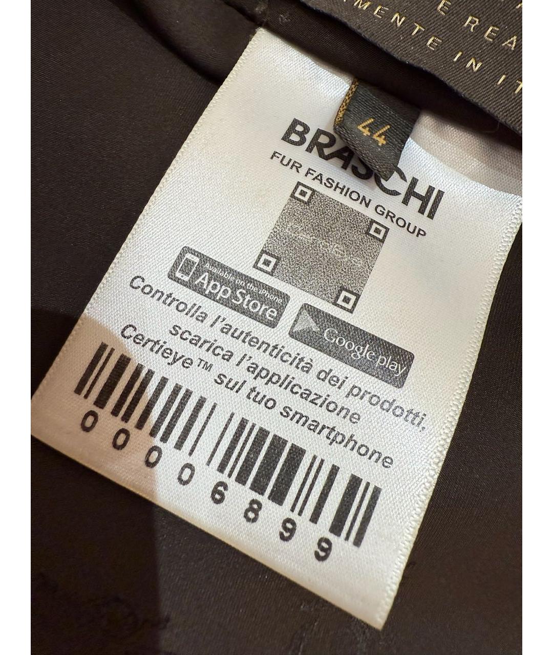 BRASCHI Мульти меховая шуба, фото 6