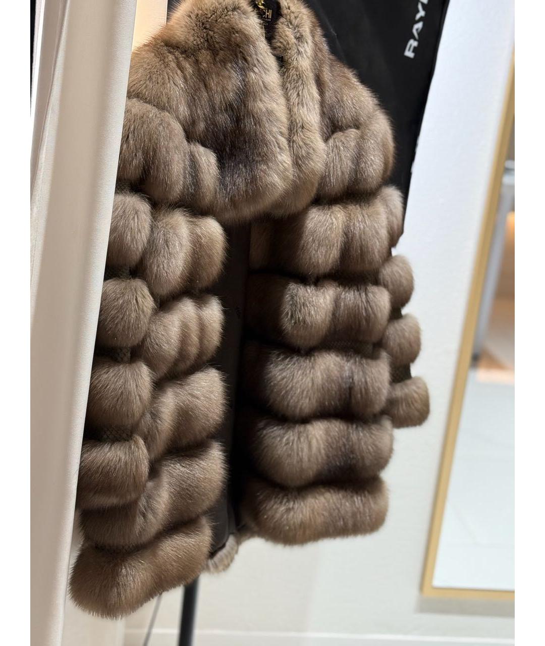 BRASCHI Мульти меховая шуба, фото 2