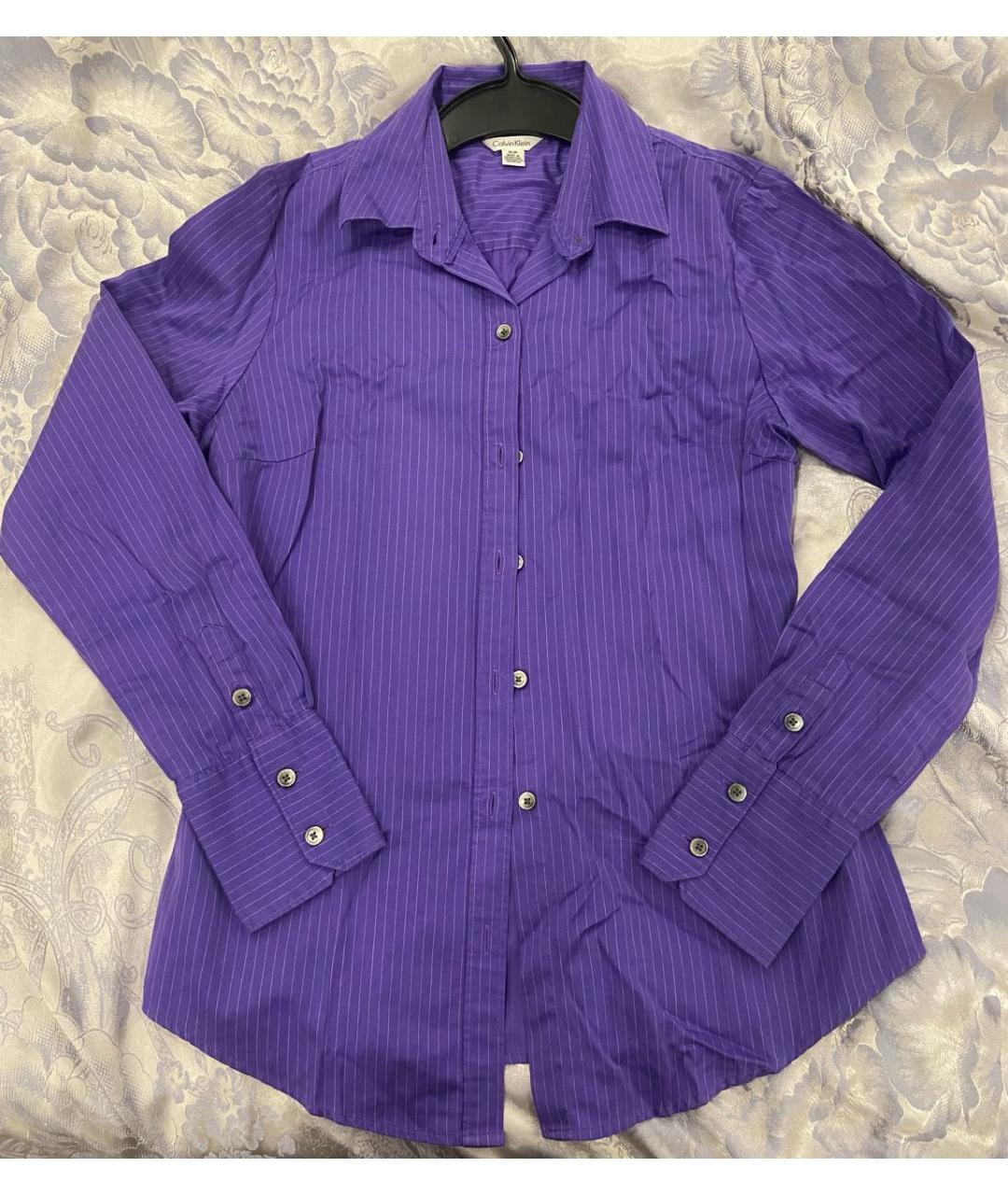 CALVIN KLEIN Фиолетовая рубашка, фото 2