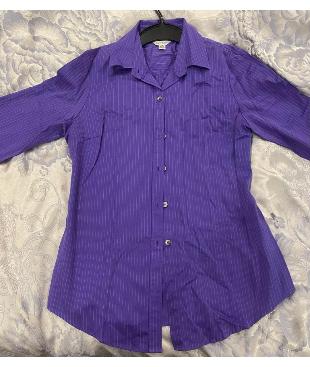 CALVIN KLEIN Фиолетовая рубашка, фото 3