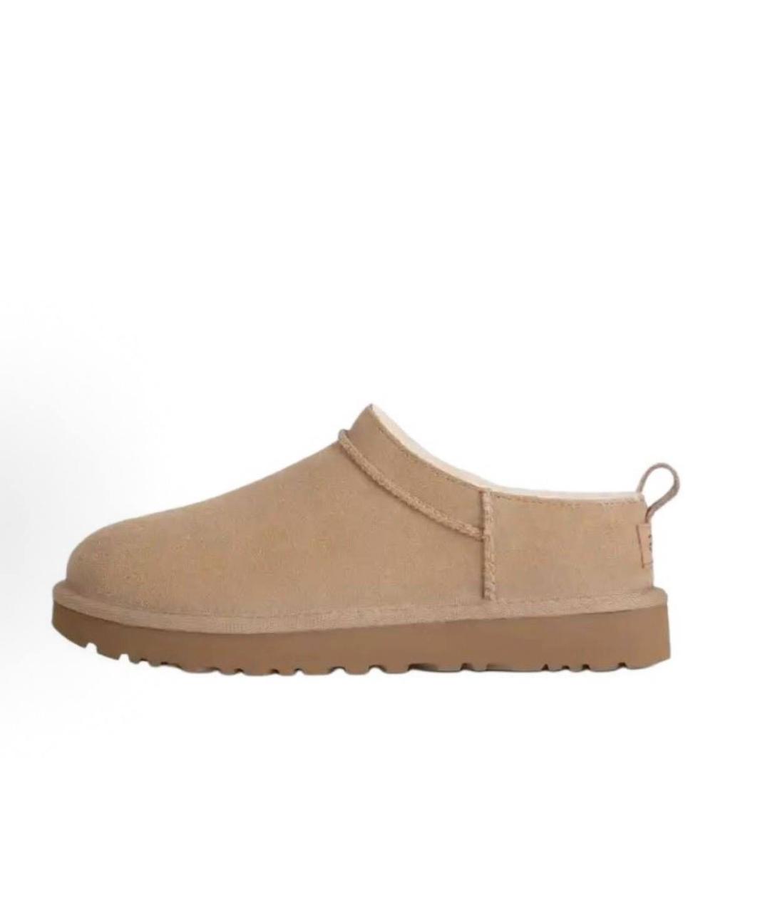 UGG AUSTRALIA Коричневые замшевые мюли, фото 3