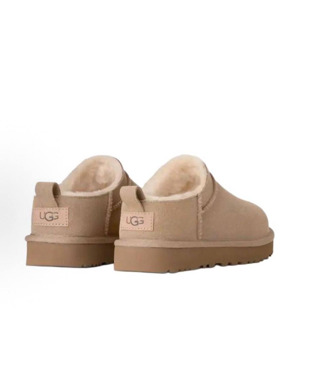 UGG AUSTRALIA Коричневые замшевые мюли, фото 4