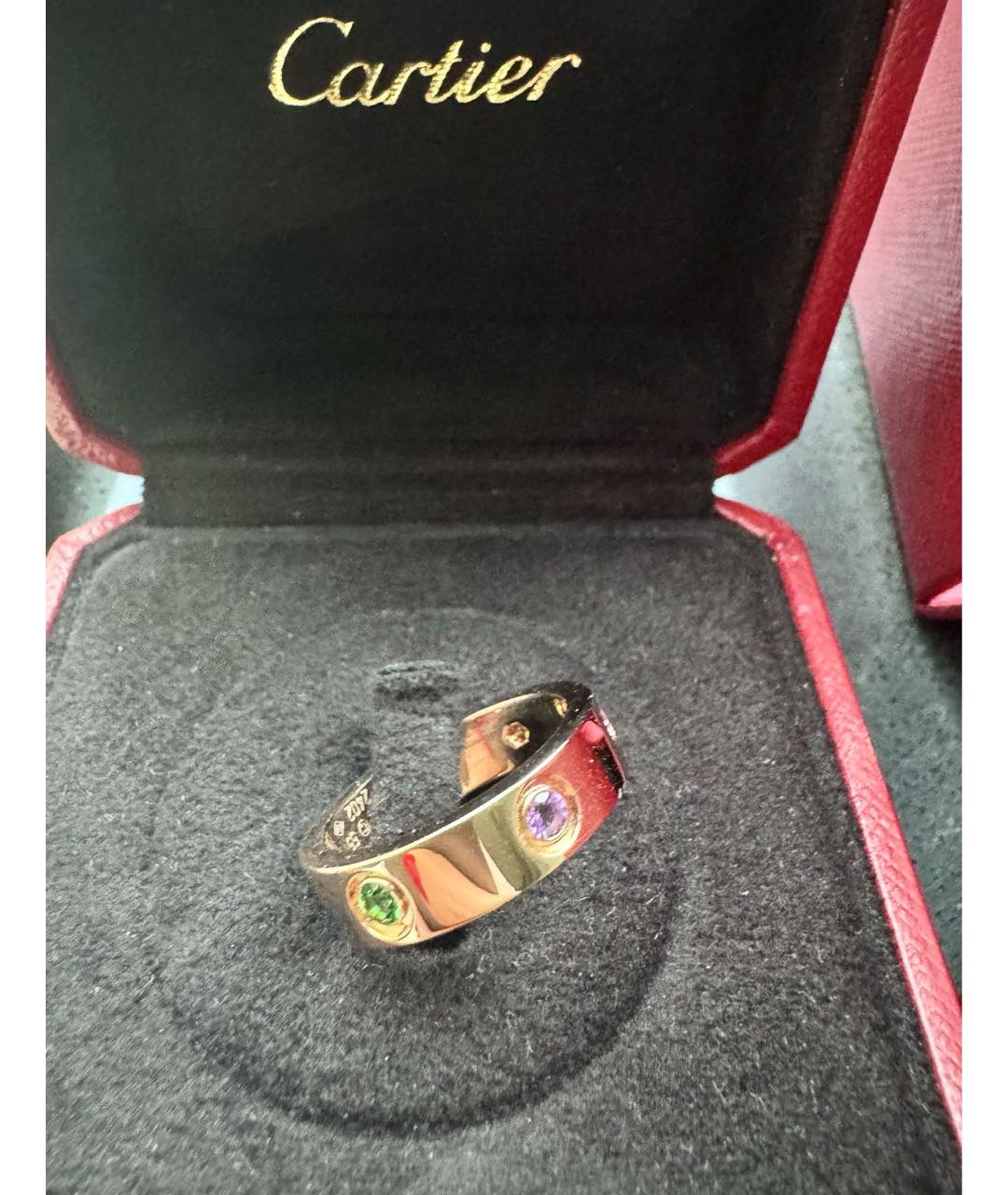 CARTIER Золотое кольцо из розового золота, фото 8