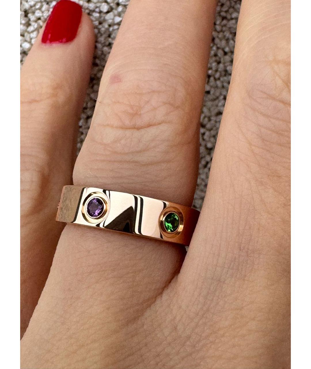 CARTIER Золотое кольцо из розового золота, фото 5