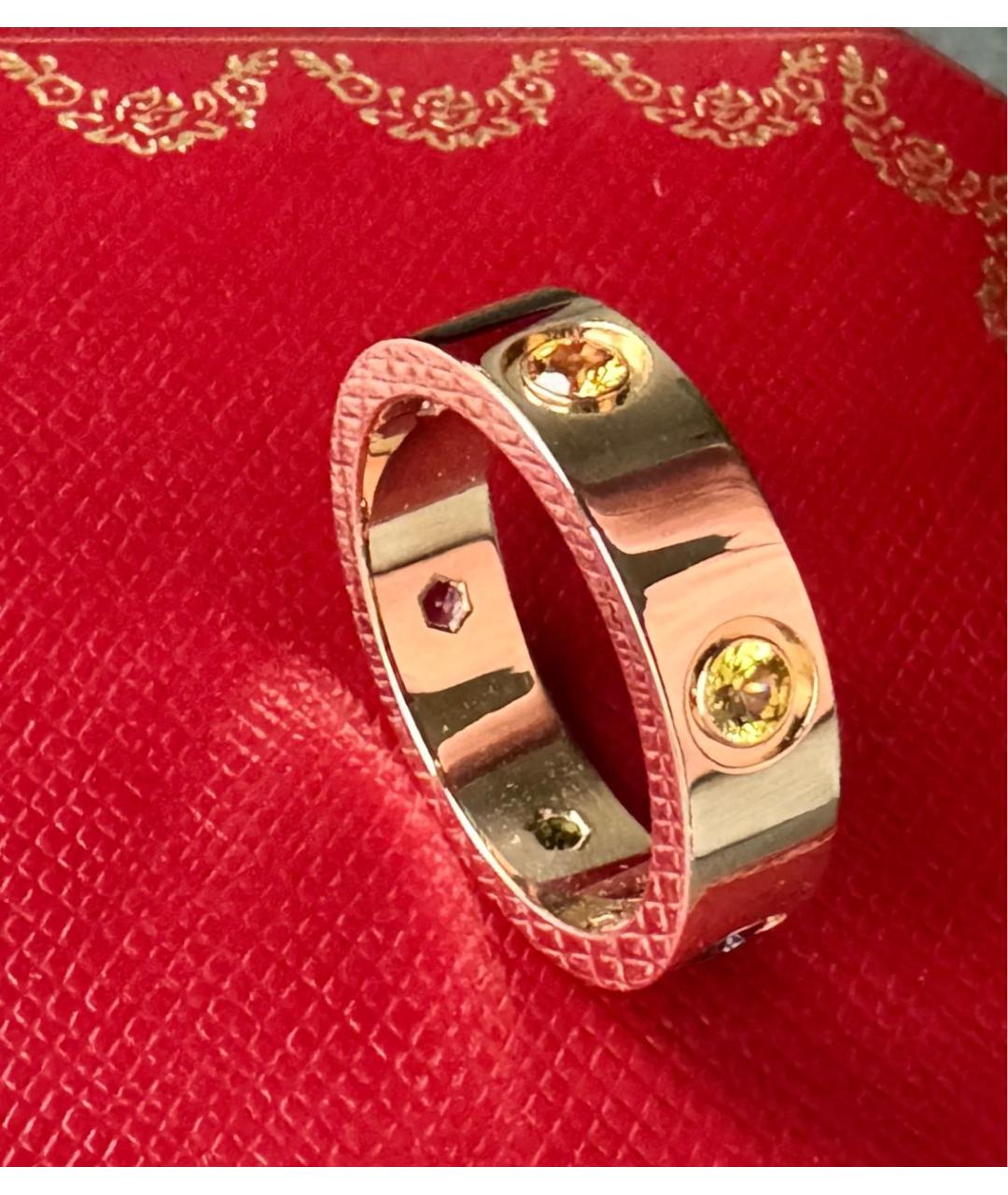 CARTIER Золотое кольцо из розового золота, фото 4