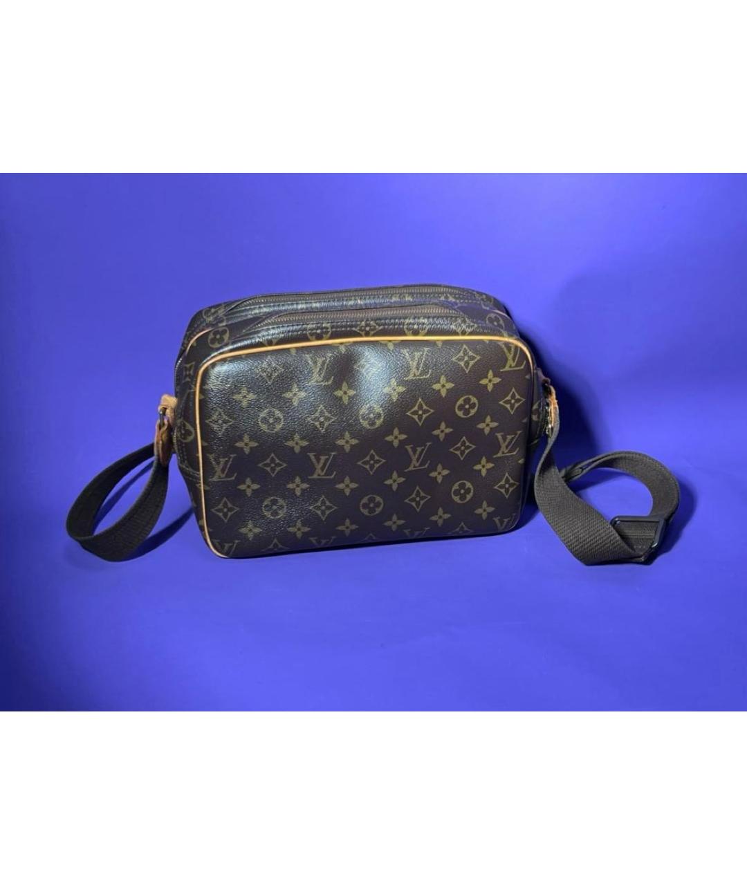 LOUIS VUITTON Коричневая сумка на плечо, фото 3