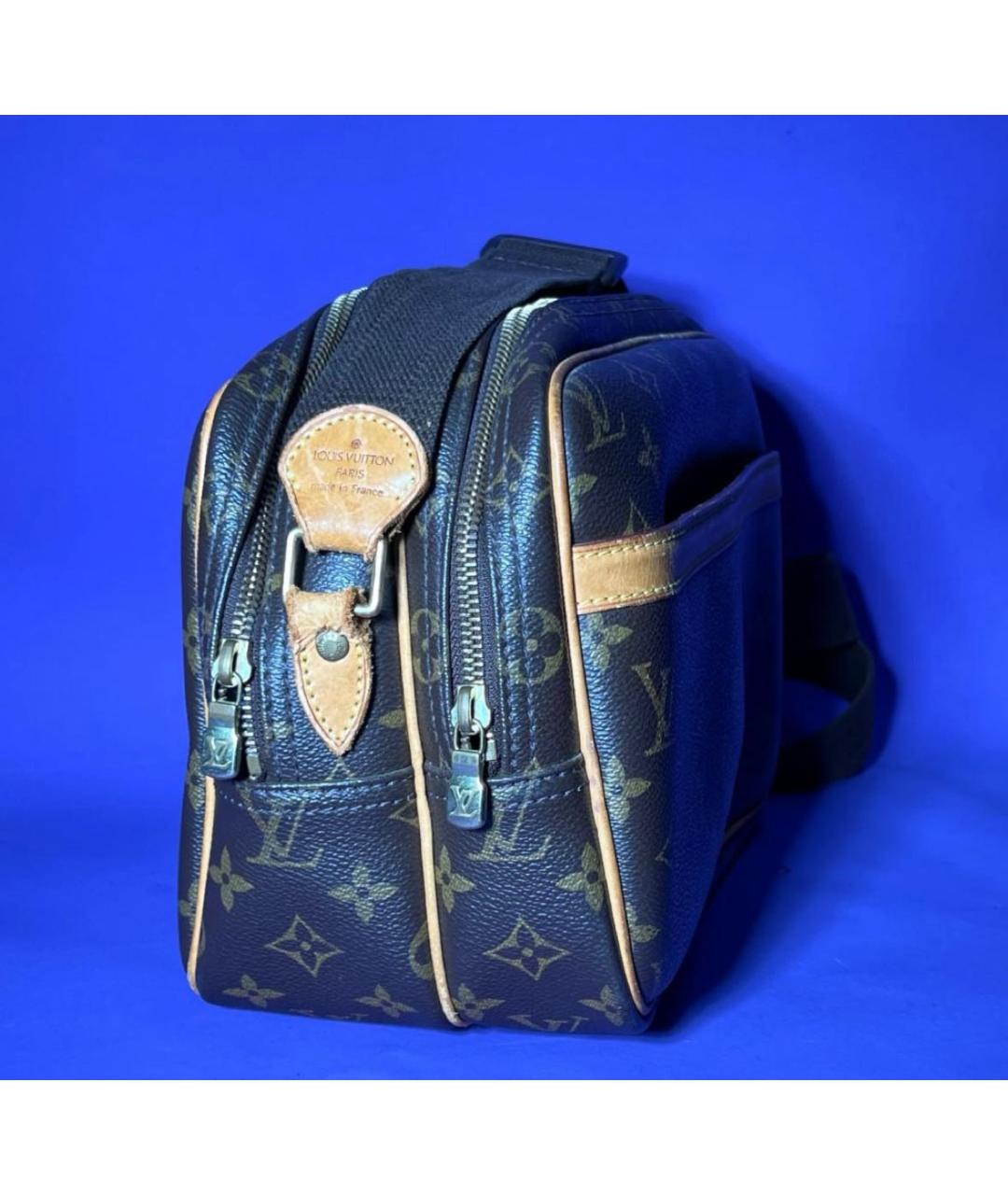 LOUIS VUITTON Коричневая сумка на плечо, фото 6