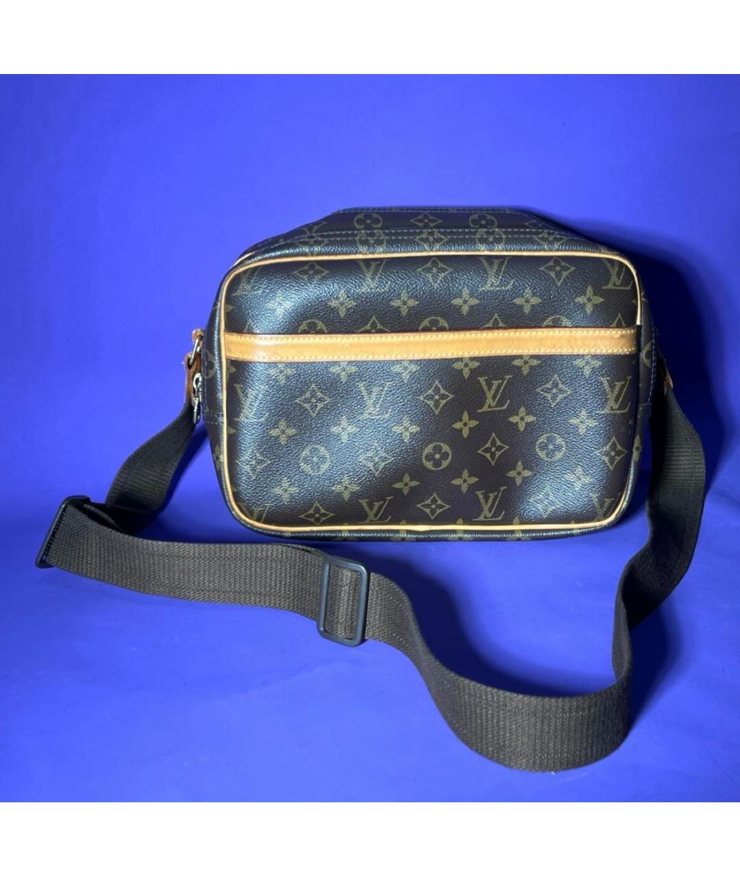 LOUIS VUITTON Коричневая сумка на плечо, фото 2