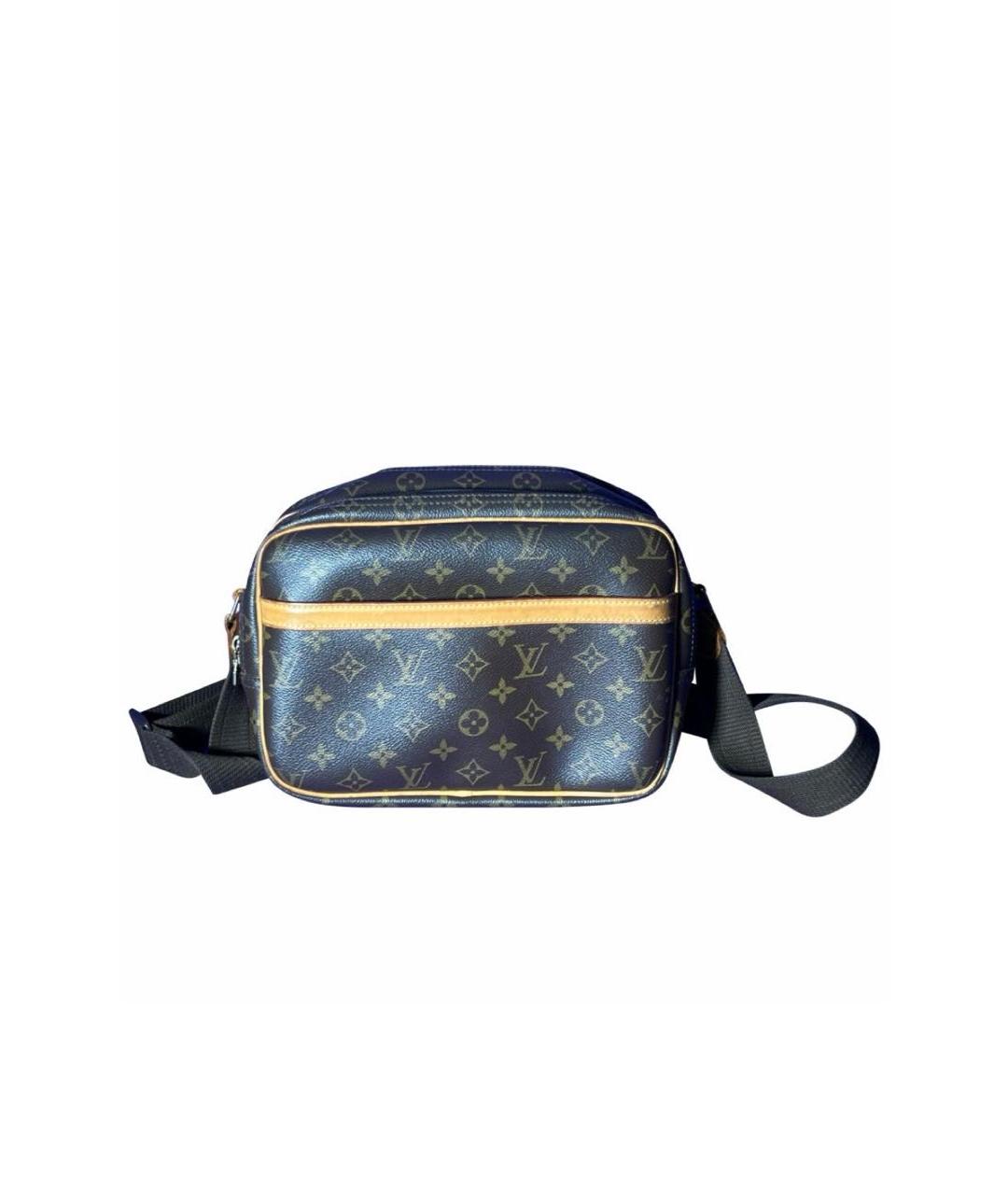 LOUIS VUITTON Коричневая сумка на плечо, фото 8