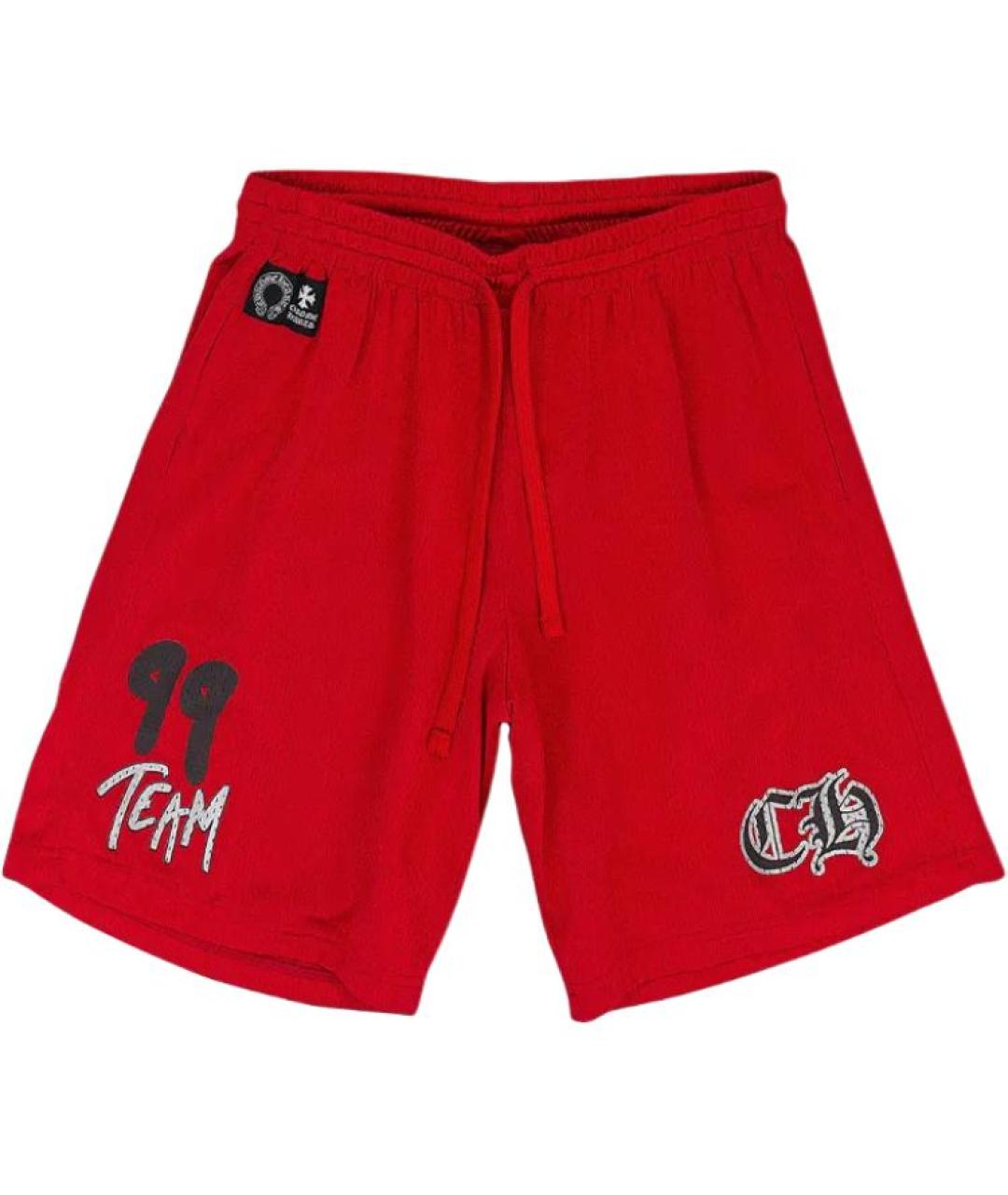 CHROME HEARTS Красные шорты, фото 1