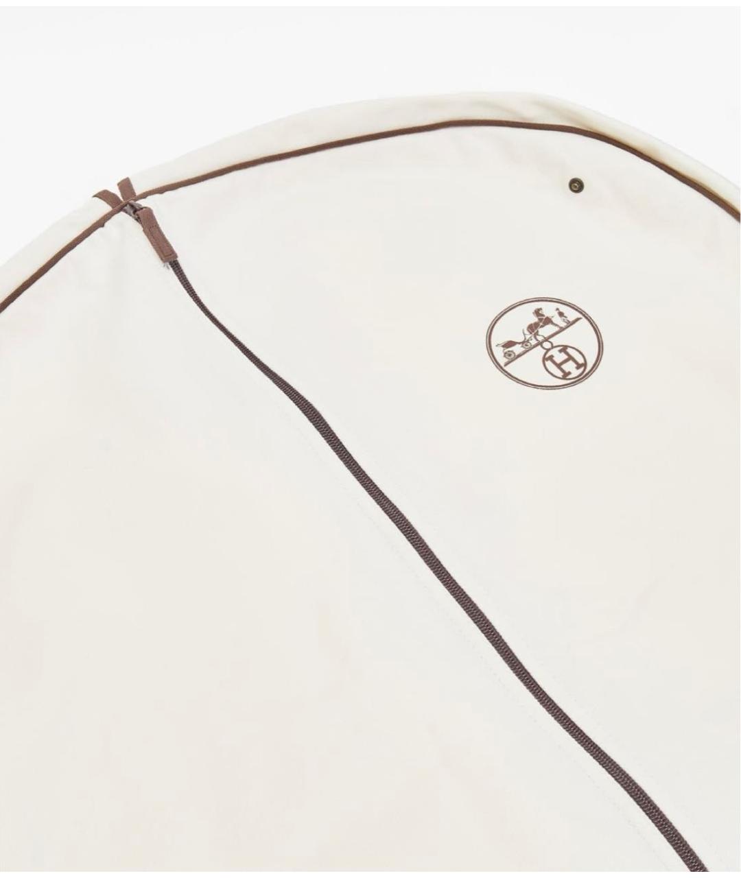 HERMES Бежевый шерстяной кардиган, фото 8