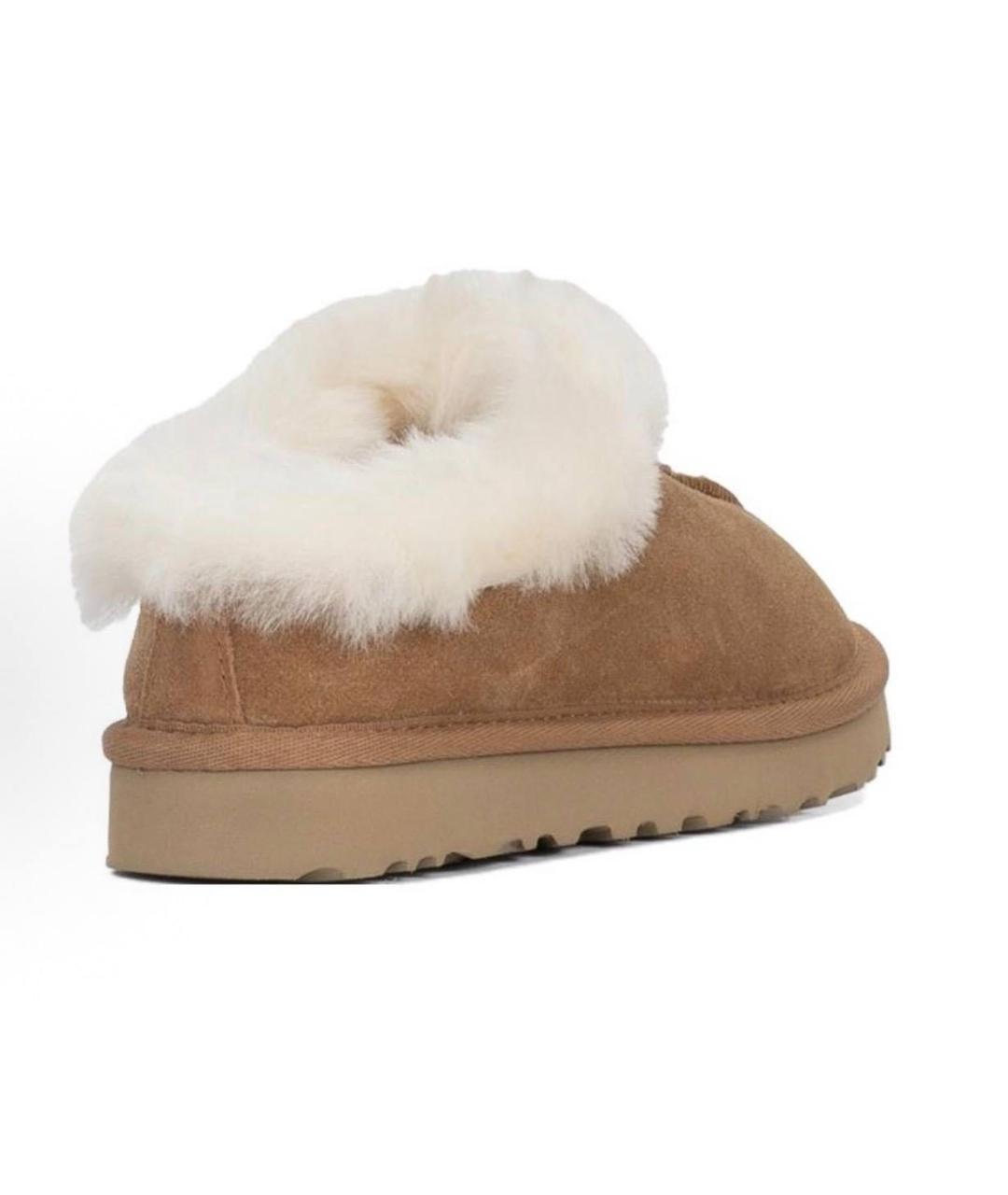 UGG AUSTRALIA Коричневые замшевые мюли, фото 3