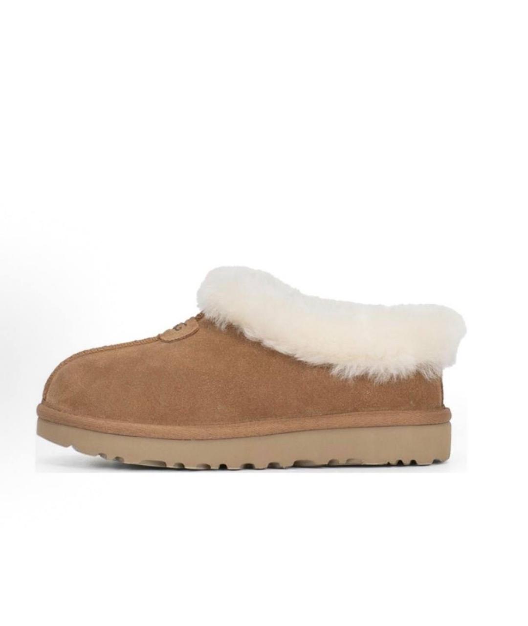 UGG AUSTRALIA Коричневые замшевые мюли, фото 2