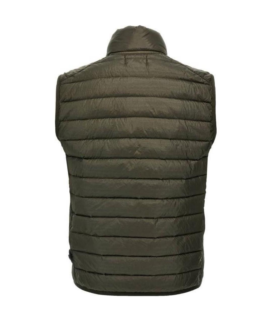 STONE ISLAND Зеленый жилет, фото 2