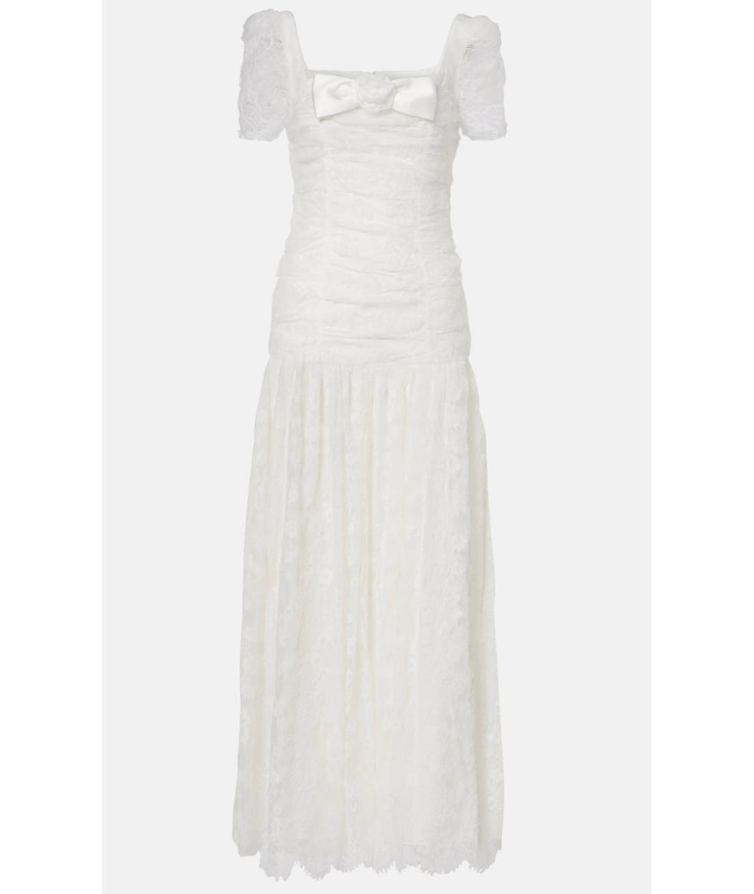 SELF-PORTRAIT Белое коктейльное платье, фото 10