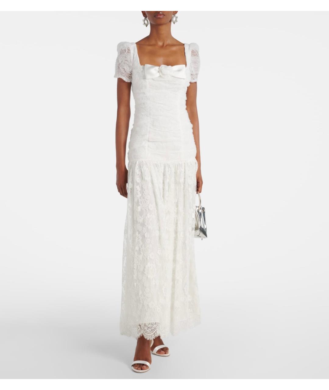 SELF-PORTRAIT Белое коктейльное платье, фото 7