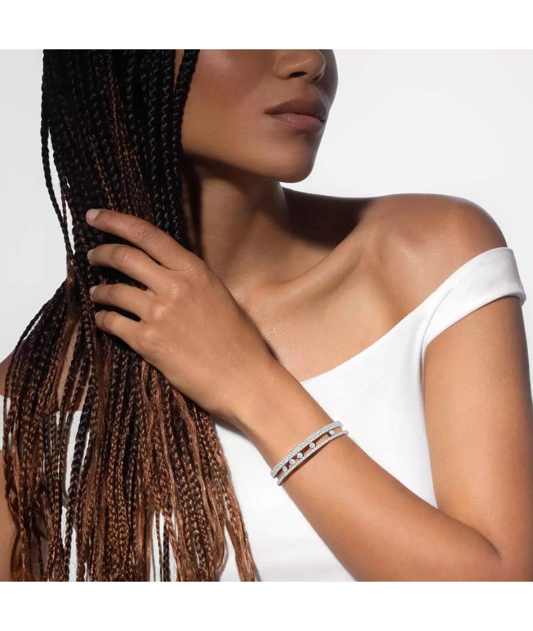 MESSIKA Серебрянный браслет из белого золота, фото 2