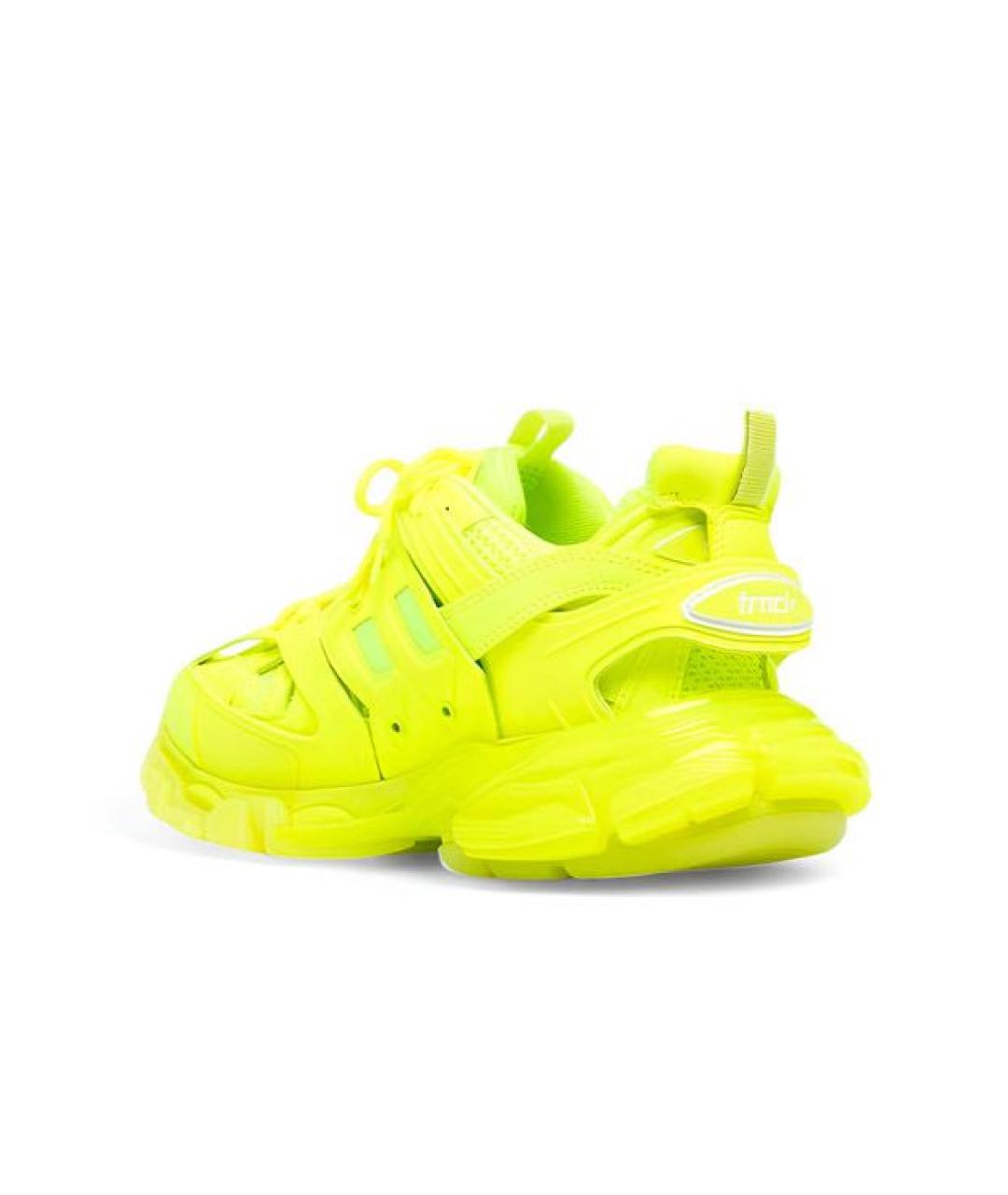 BALENCIAGA Желтые текстильные кроссовки, фото 9