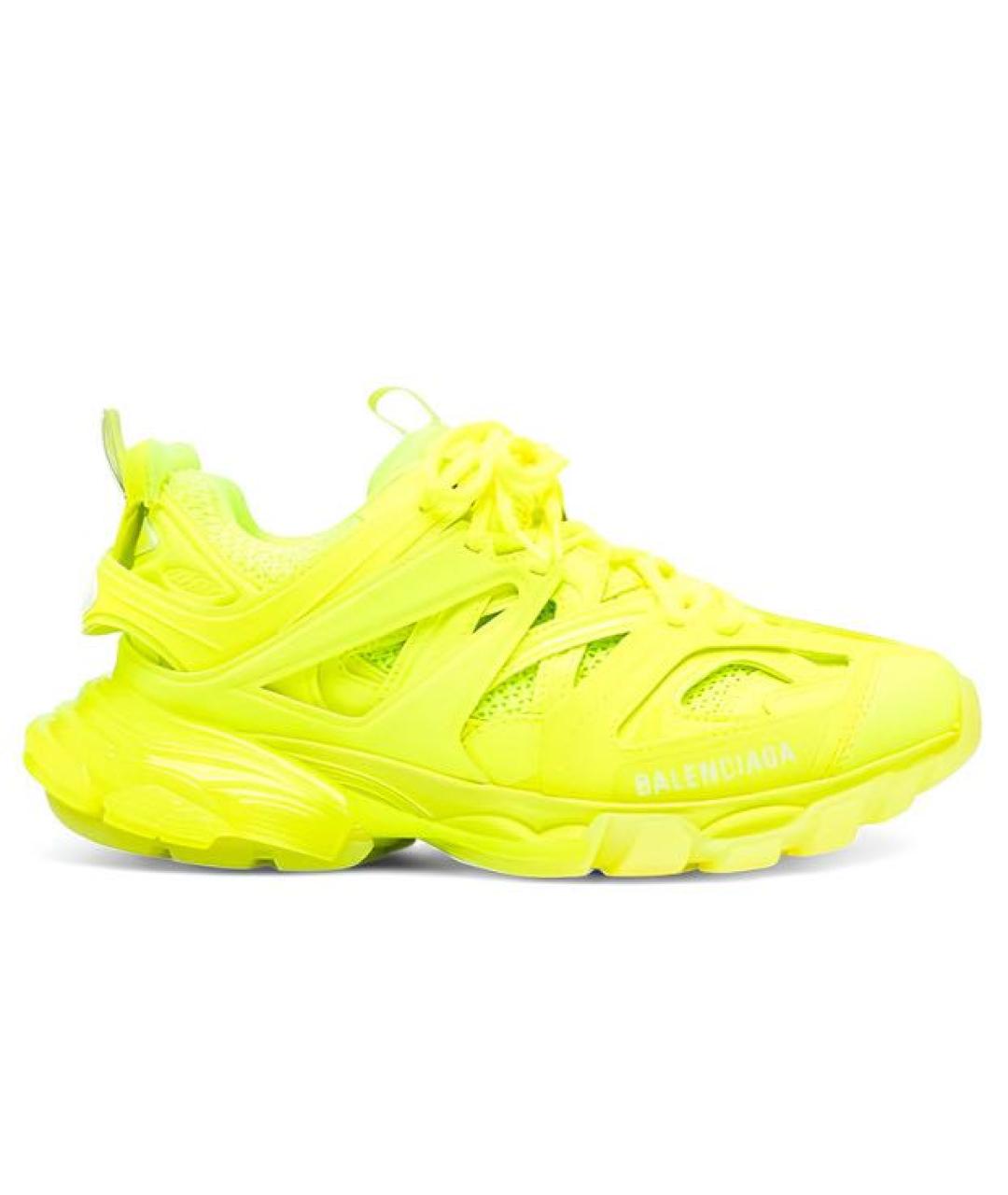 BALENCIAGA Желтые текстильные кроссовки, фото 7