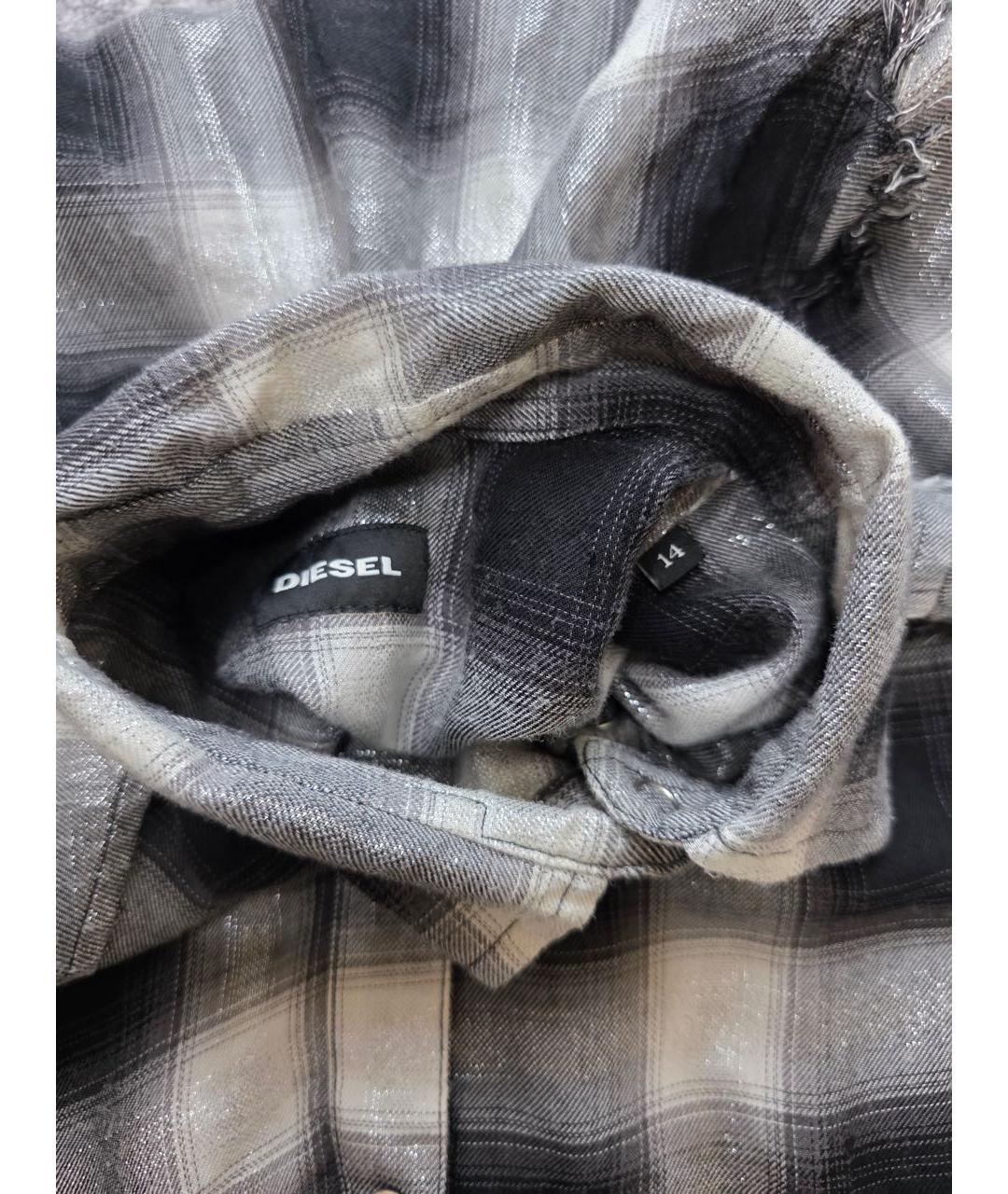 DIESEL Черная рубашка, фото 5