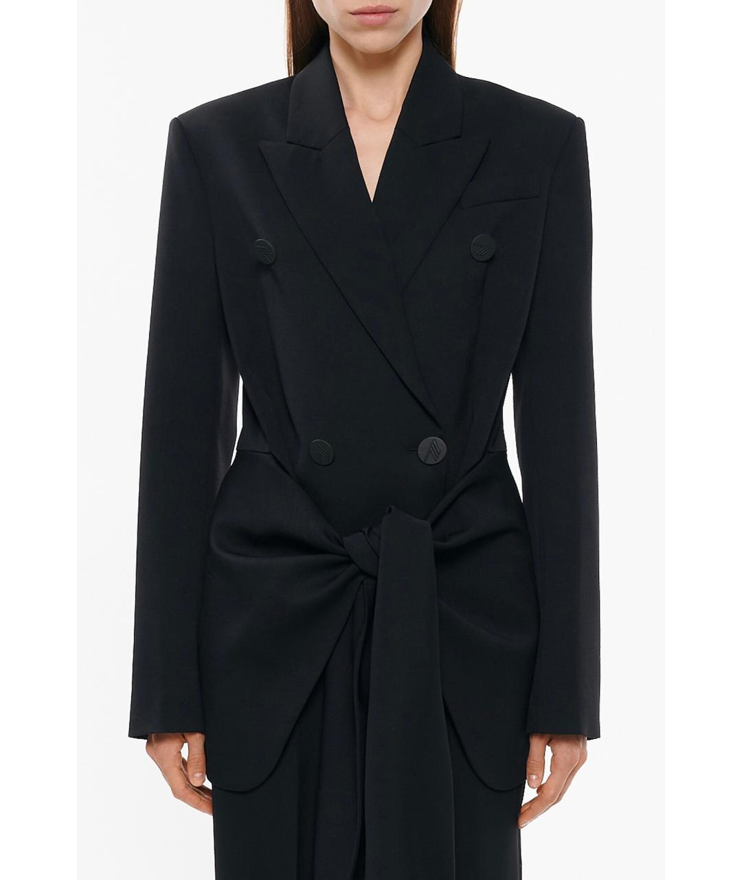 THE ATTICO Черный жакет/пиджак, фото 5