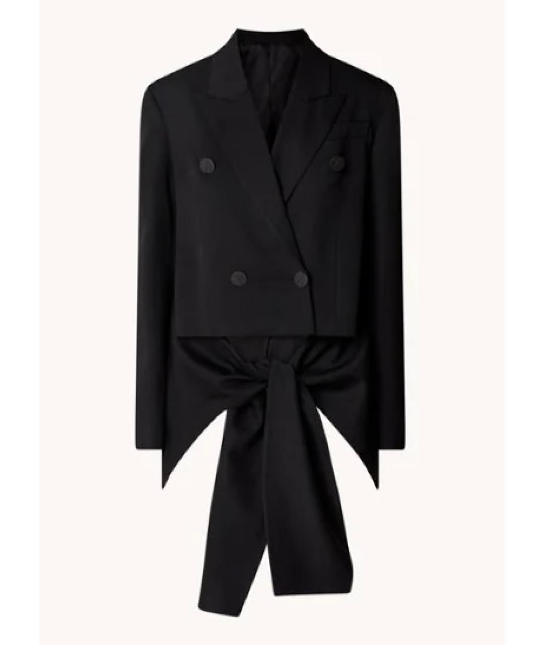 THE ATTICO Черный жакет/пиджак, фото 7