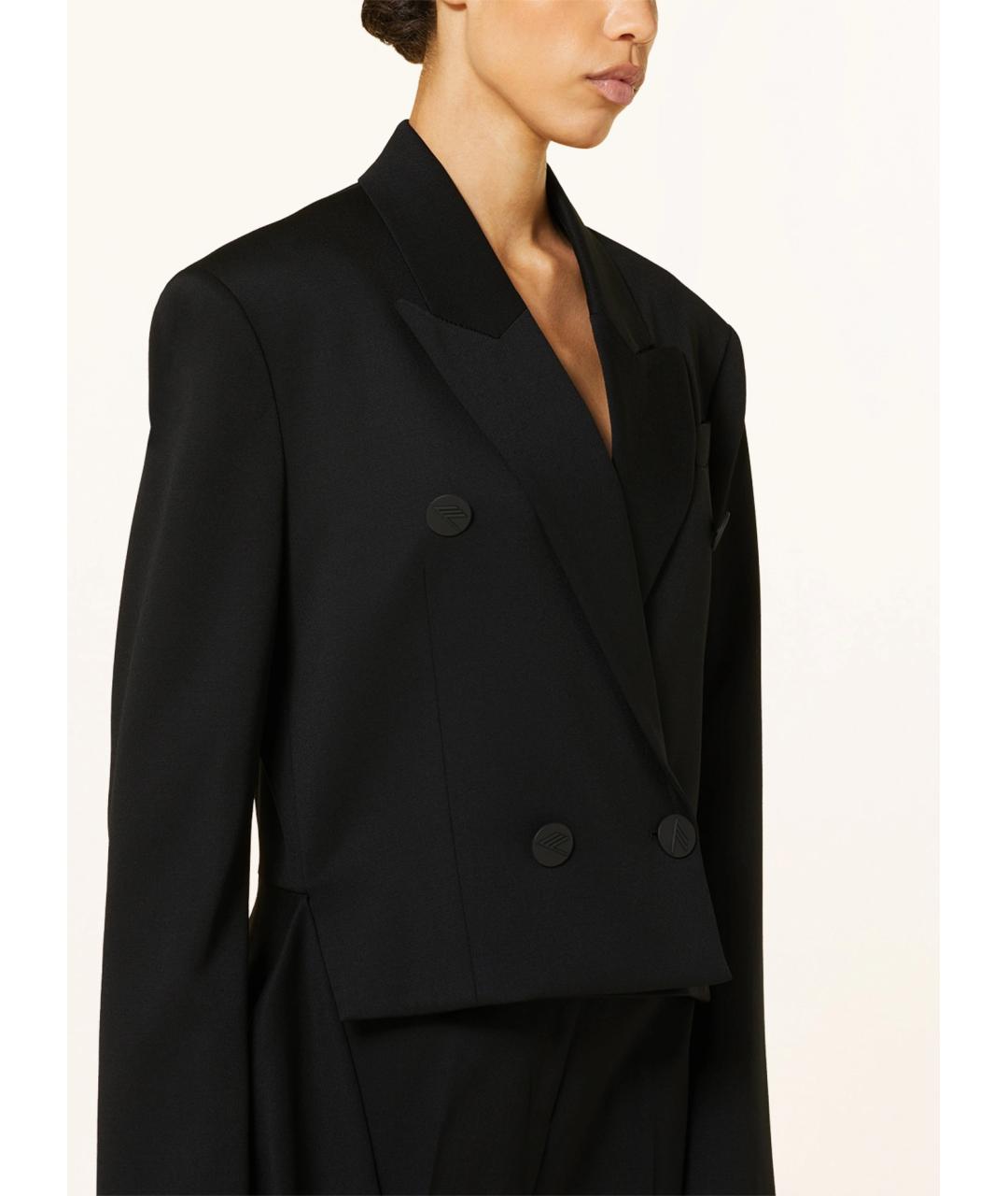 THE ATTICO Черный жакет/пиджак, фото 4