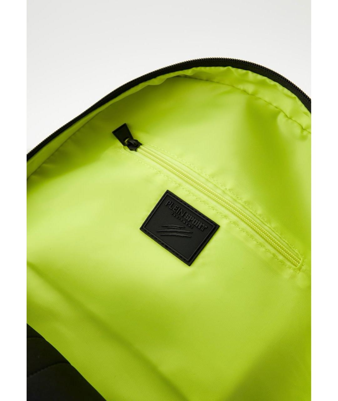 PLEIN SPORT Хаки тканевый рюкзак, фото 4