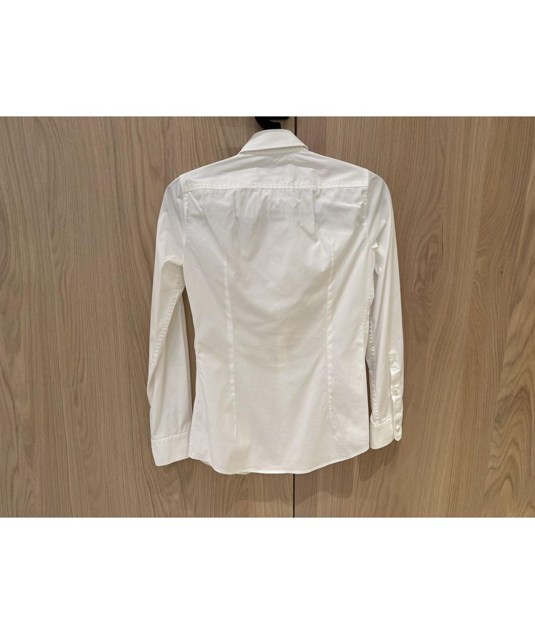 DSQUARED2 Белая хлопковая рубашка, фото 2