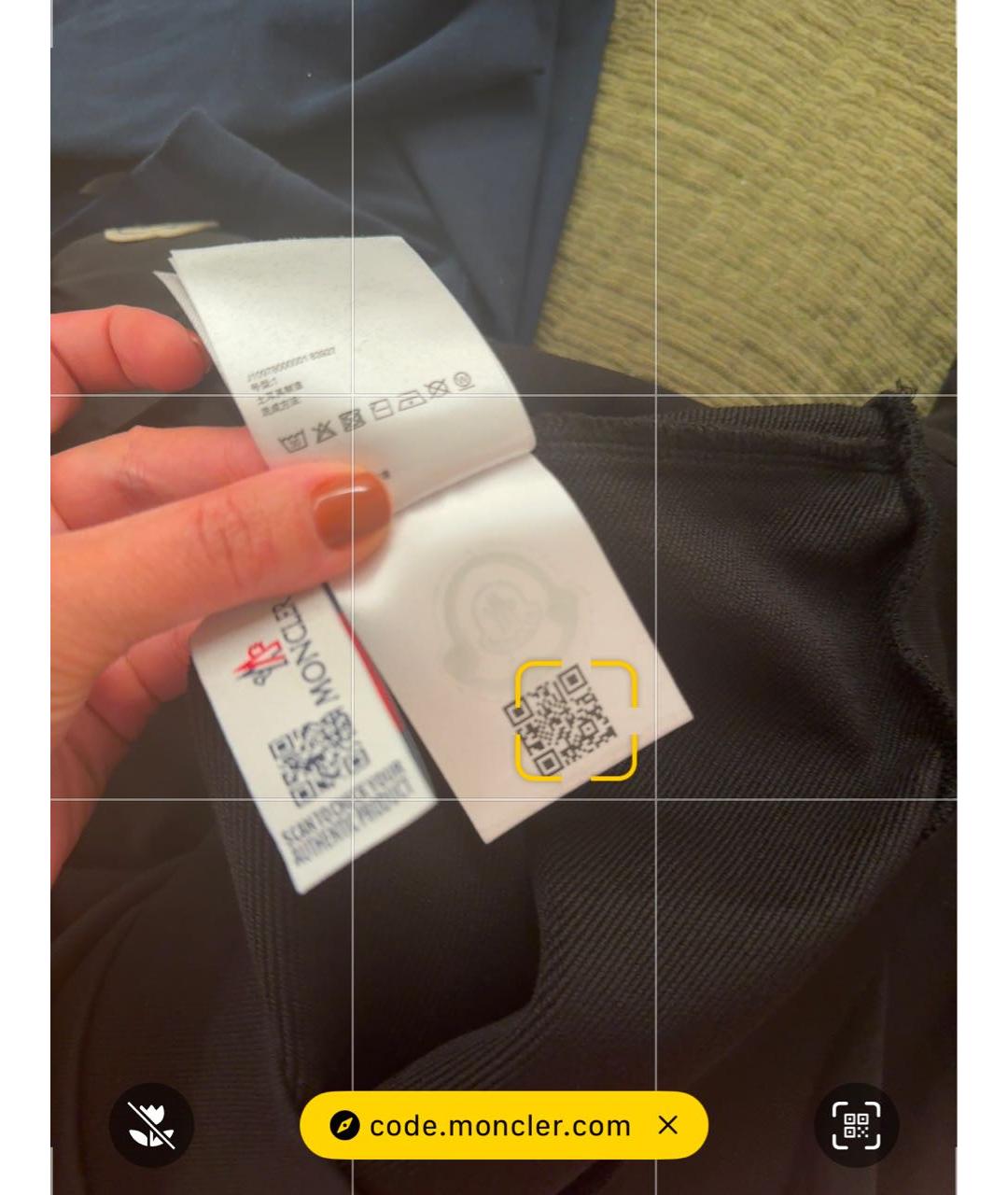 MONCLER Черный хлопковый джемпер / свитер, фото 8