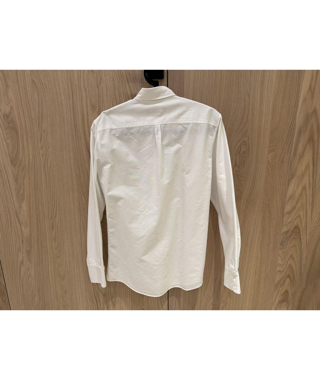 DSQUARED2 Белая хлопковая кэжуал рубашка, фото 2