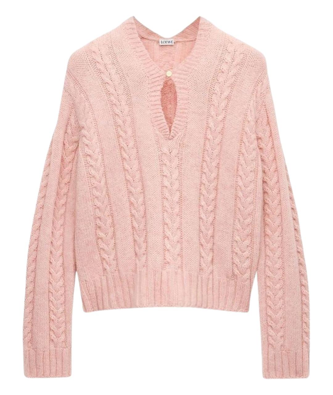 LOEWE Коралловый шерстяной джемпер / свитер, фото 1