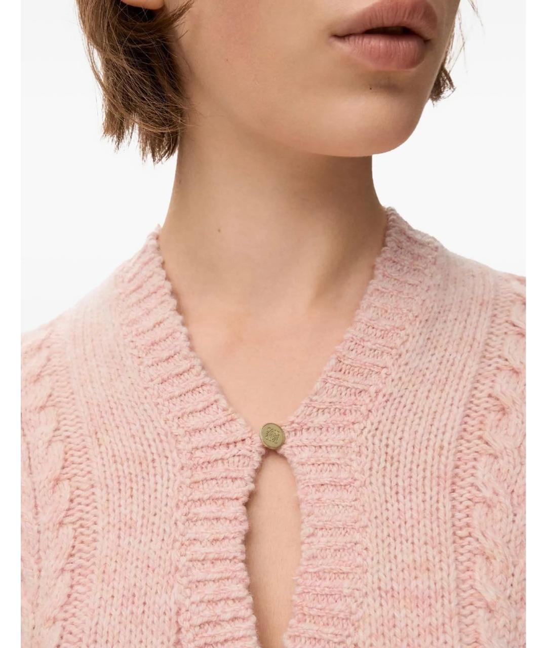 LOEWE Коралловый шерстяной джемпер / свитер, фото 4