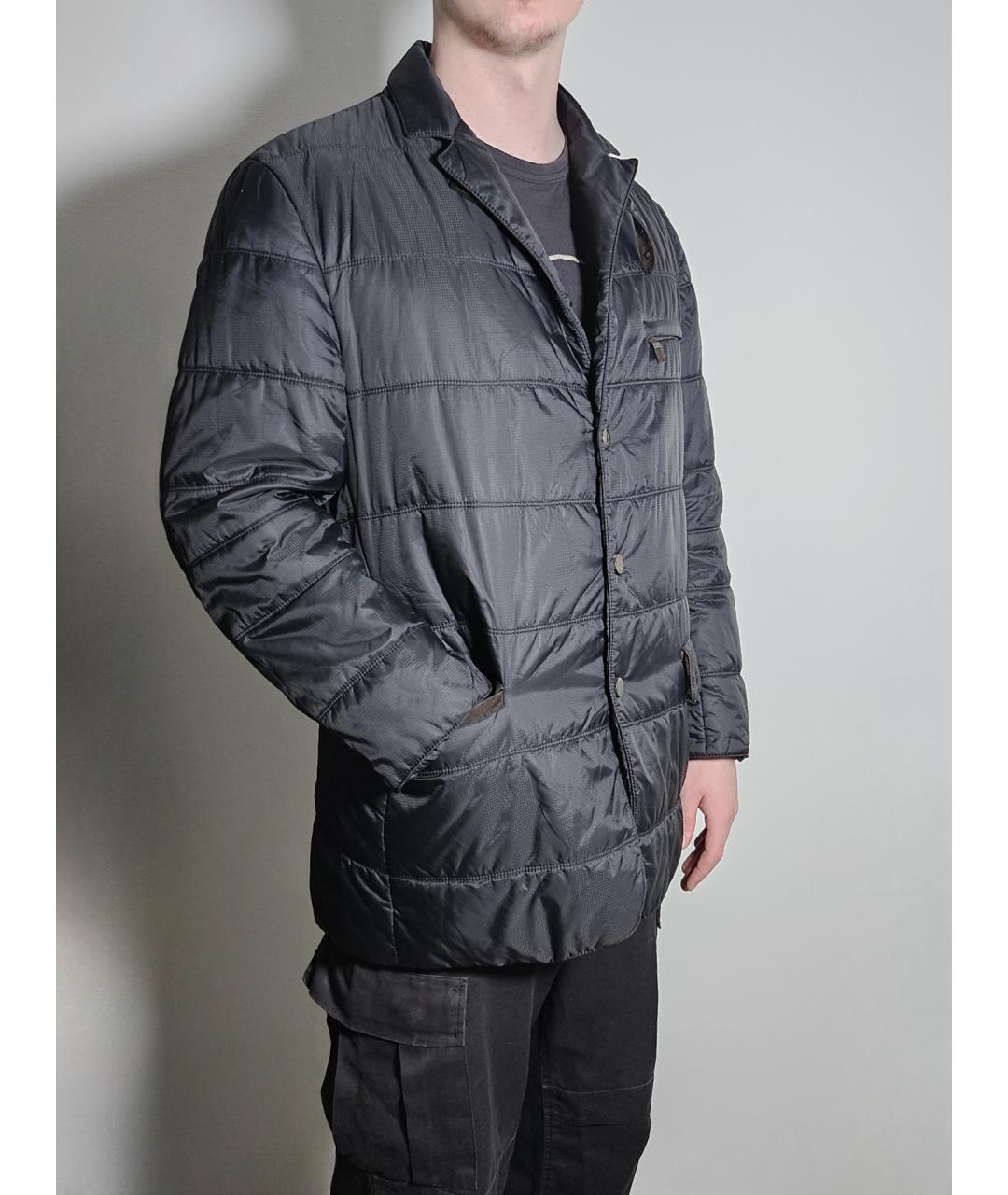 BRIONI Серая полиэстеровая куртка, фото 9