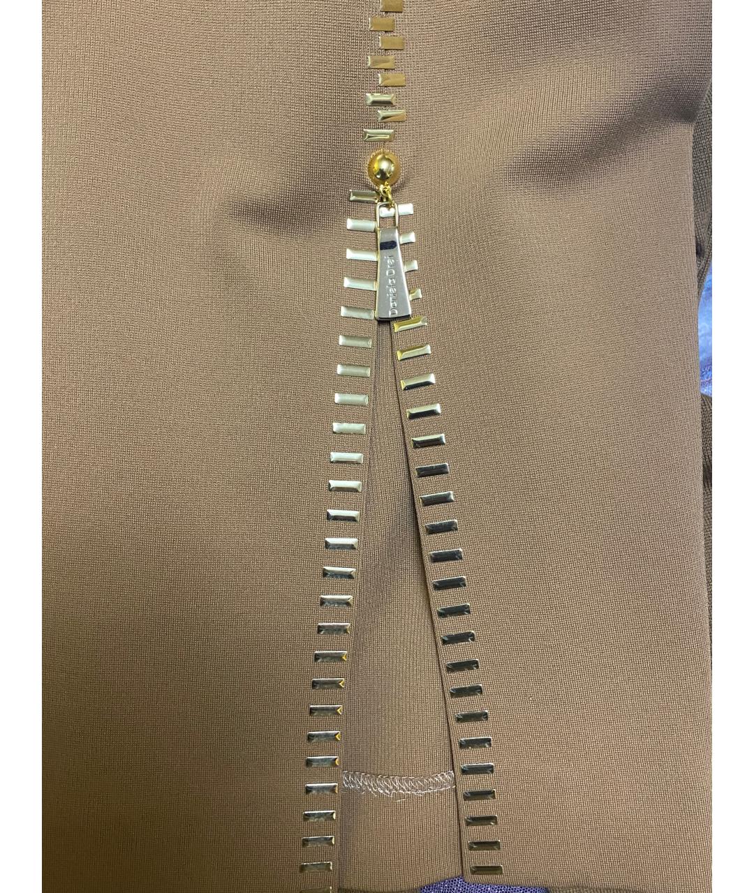 MAX MARA Бежевый шерстяной костюм с юбками, фото 6