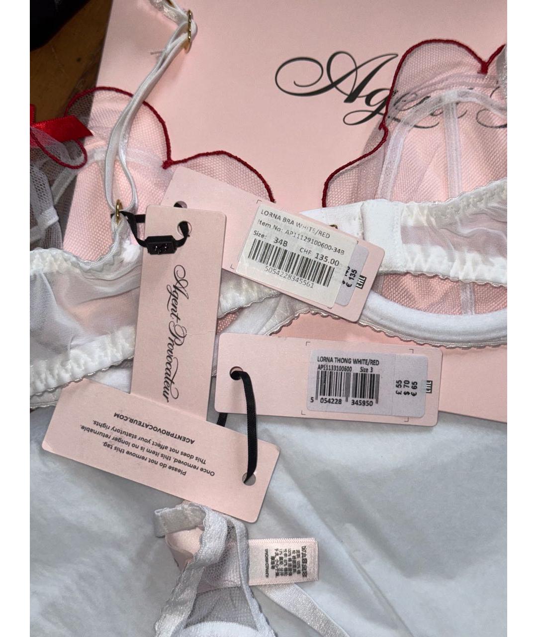 AGENT PROVOCATEUR Белый комплекты, фото 3