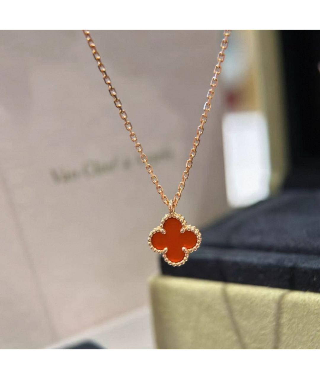 VAN CLEEF & ARPELS Розовая подвеска из розового золота, фото 2